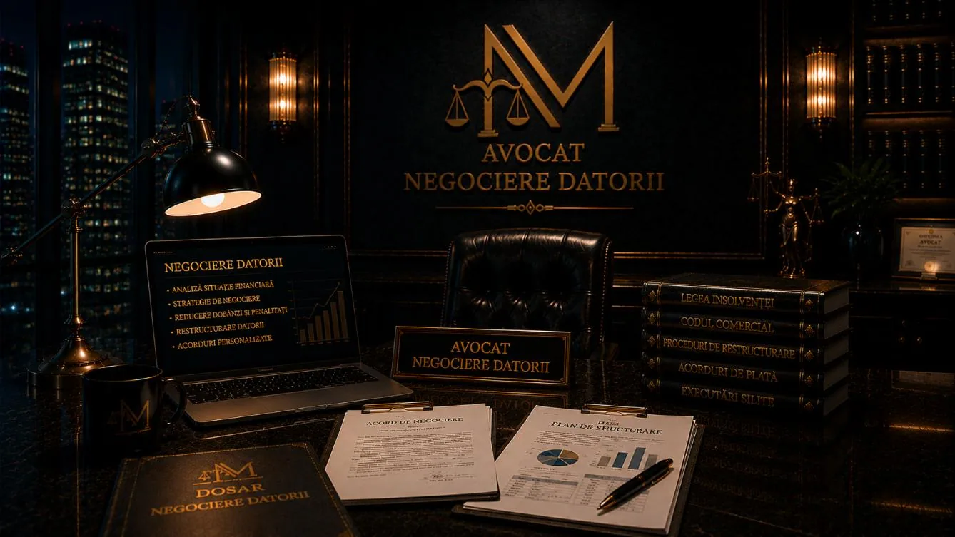 Avocat negociere datorii Craiova — Adrian Marta