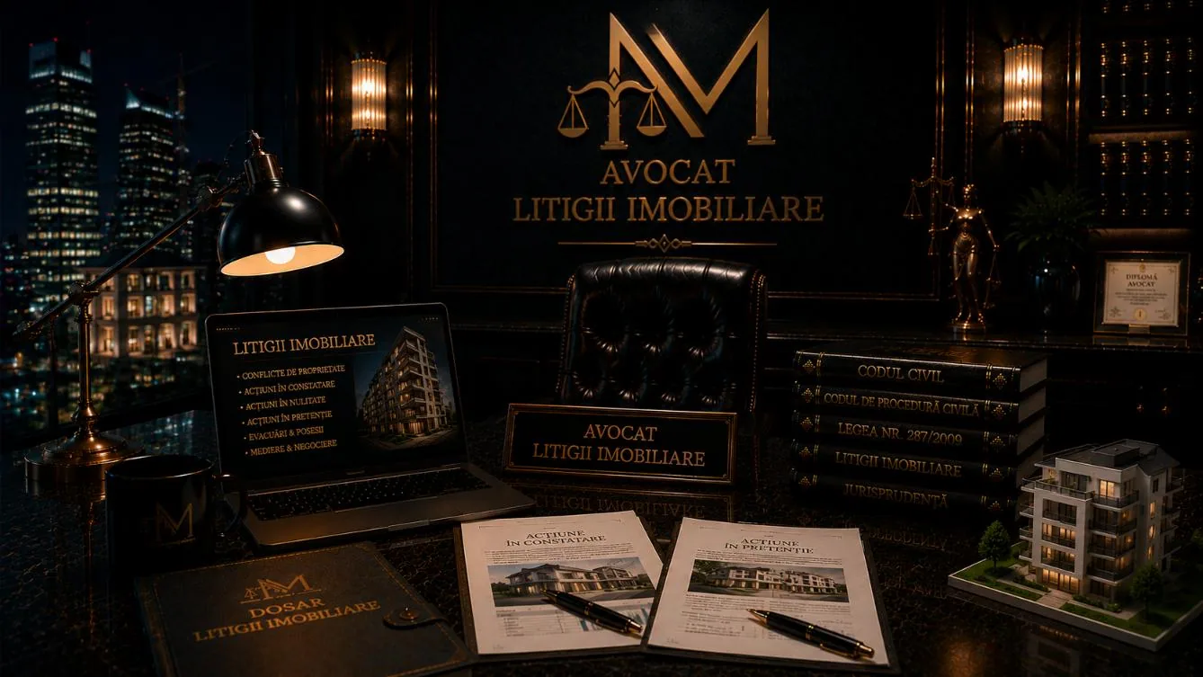 Avocat litigii imobiliare Craiova — Adrian Marta