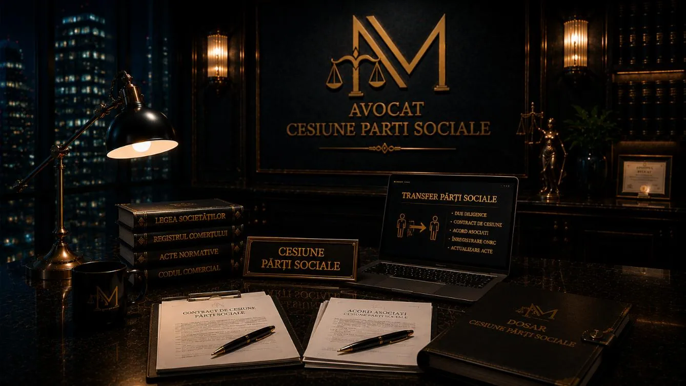 Avocat cesiune par?i sociale Craiova — Adrian Marta