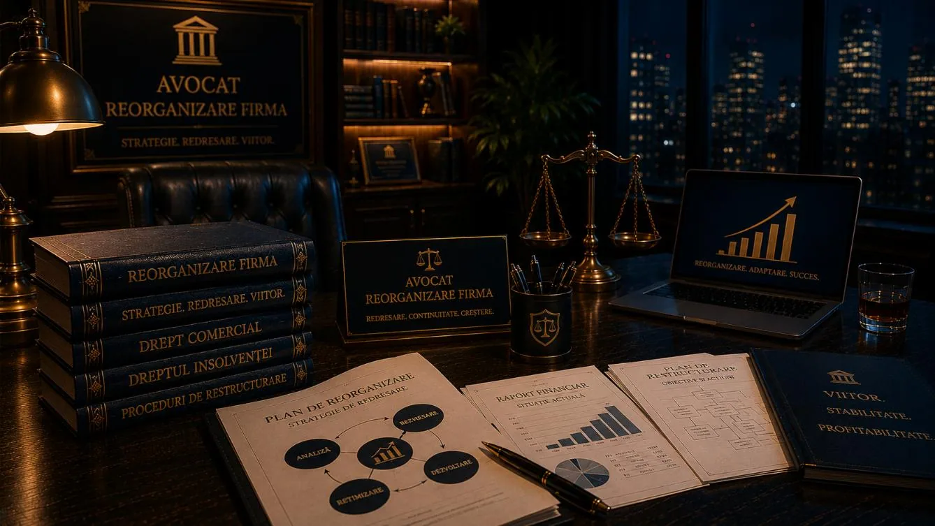 Avocat reorganizare firma Craiova — Adrian Marta